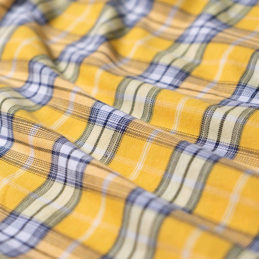 Áo Sơ Mi HB Tay Dài Phối Màu Caro - Katus Store 00509