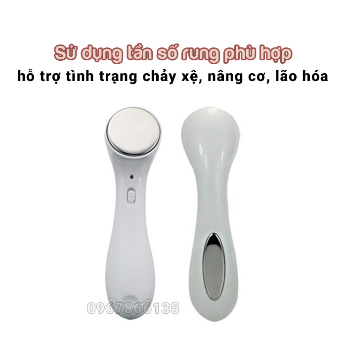 Máy di tinh chất massage mặt ION nâng cơ dưỡng da