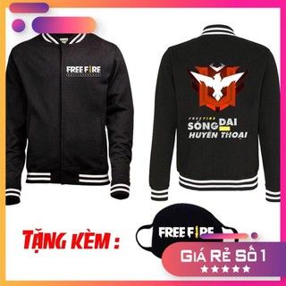 SALE- [ KM khủng ] Áo khoác Free Fire Game cực HOT khuyến mại khủng giá rẻ dẹp - áo FF chất