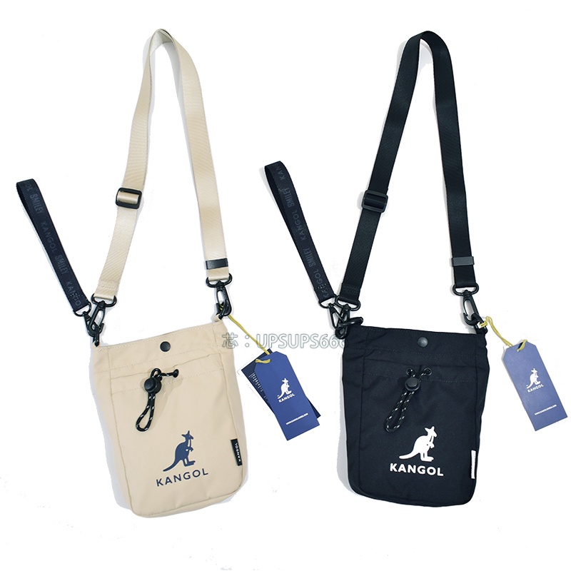 Túi đeo chéo mini K Kangol x Smiley 8011 Túi Kangol phong cách Hàn Quốc Túi đựng điện thoại di động 