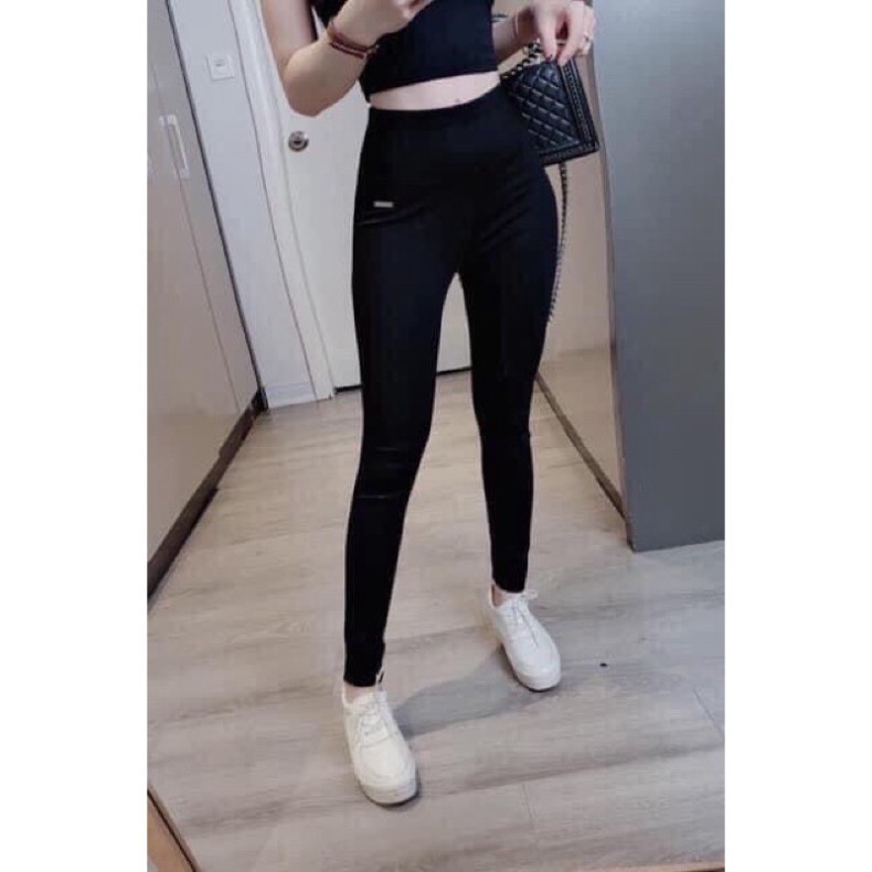 Quần Legging Cạp Cao Gen Bụng Co Dãn 4 Chiều - Kèm Hộp Siêu Đẹp [ Free Ship ]