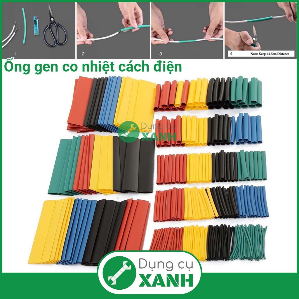 Bộ 280 ống gen co nhiệt cách điện