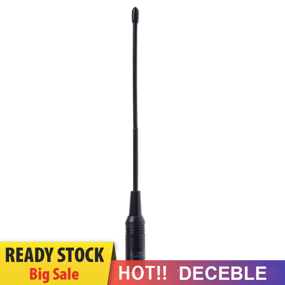 Deceble Dual-band 144/430MHz NA-701 SMA-Male Radio Flexible Antenna for Yaesu 678R