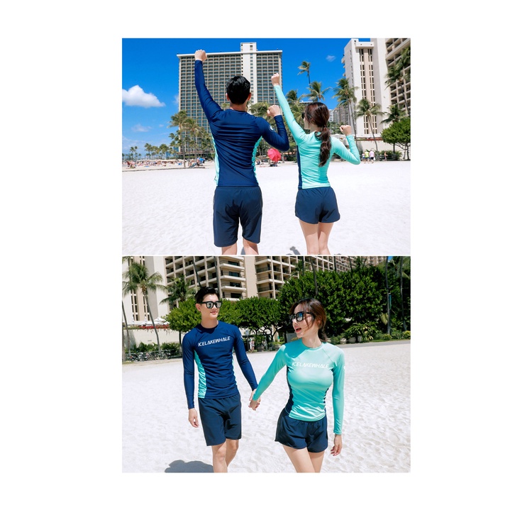 Đồ bơi nam dài tay kiểu dáng Hàn Quốc