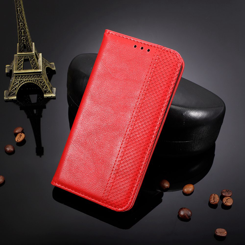 Vỏ Bao Da Điện Thoại PU Nắp Gập Từ Tính Phong Cách Vintage Có Ngăn Đựng Thẻ Cho Samsung Galaxy Note 20 Ultra / Note20 Đứng