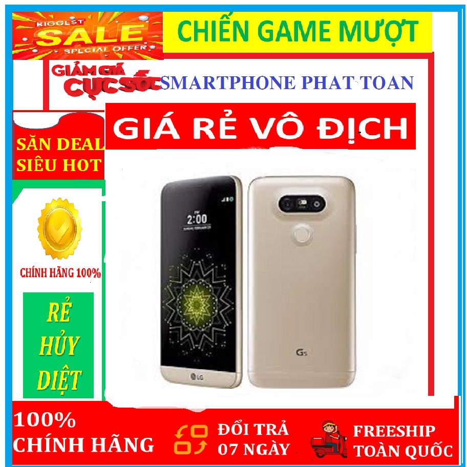 " Big Sale " Điện thoại LG G5 Hàn Quốc ram 4G bộ nhớ 32G - mới Fullbox