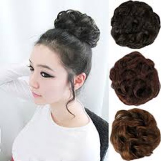 Búi tóc giả - giao màu, mẫu ngẫu nhiên