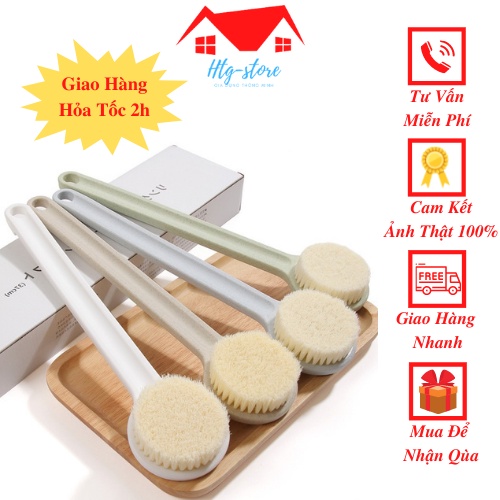 Cọ lưng muji xuất Nhật hàng xịn Cây cọ kì lưng Muji xuất Nhật- Bàn chải cọ kì chà lưng Muji xuất Nhật