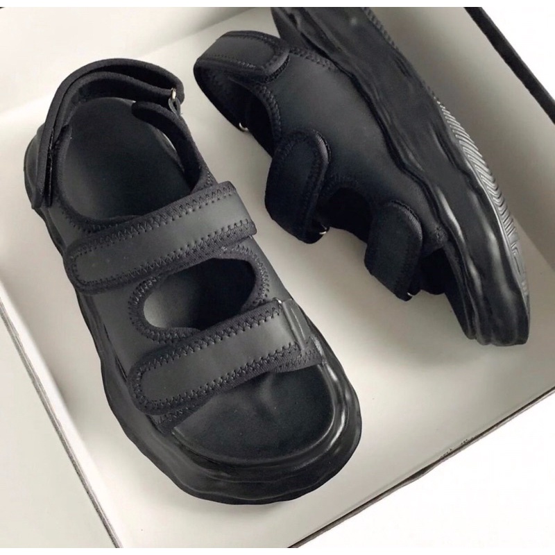 Giày Sandal Nữ Ulzzang bản cao cấp - Giày quai hậu nữ hai quai dán mẫu mới nhất chuẩn hàng quảng châu