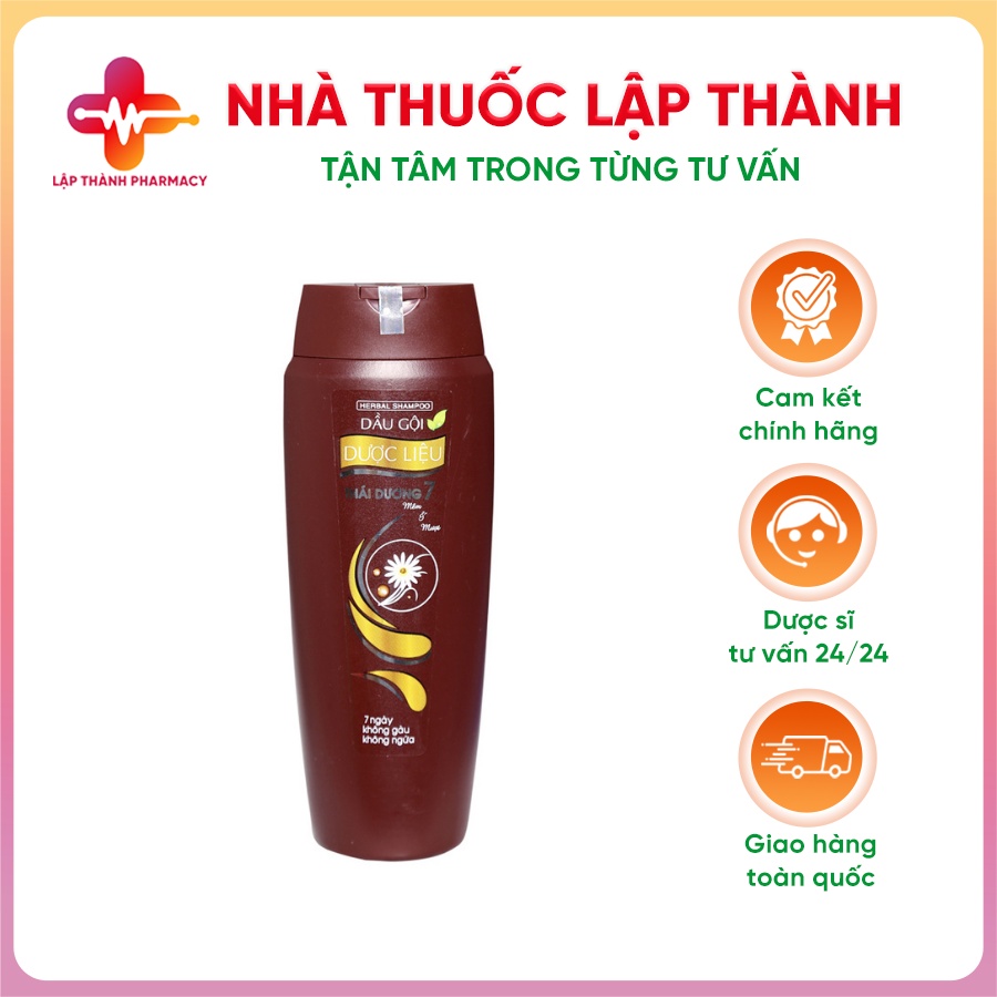 Dầu gội thái dương 7 200ml  - 7 ngày không gàu, không ngứa