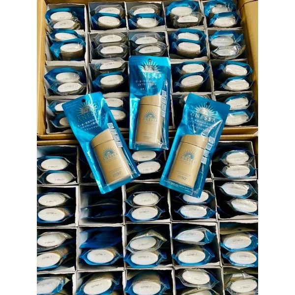 Kem chống nắng Anessa dạng milk 60ml và dạng gel 90g SPF 50+ PA++++ Nội địa Nhật chính hãng