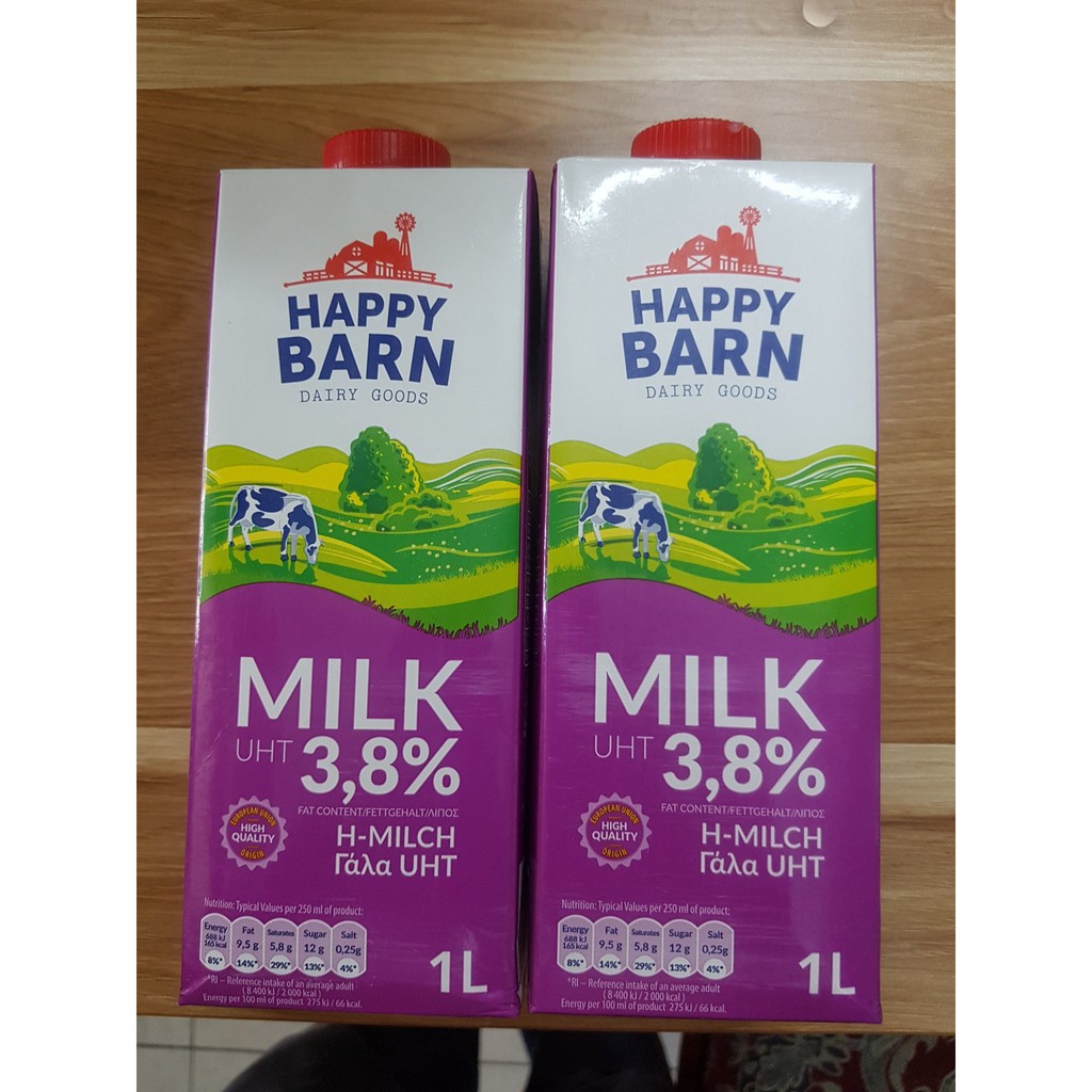 [GIÁ SỈ] Sữa tươi NGUYÊN KEM - FULL CREAM nhập khẩu chính nghạch hộp 1lit