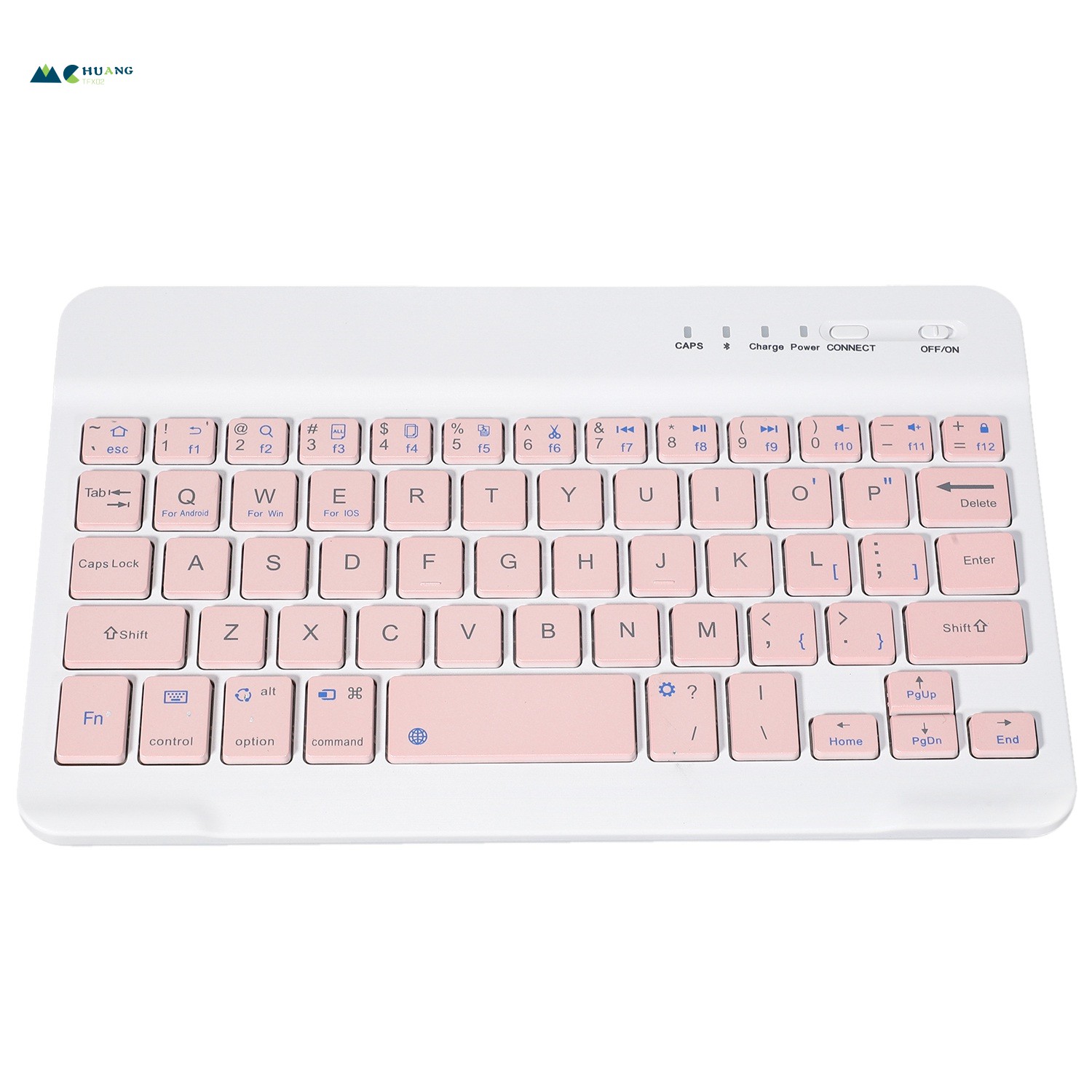 TECLAST Bàn Phím Bluetooth Không Dây 7.9 Inch Cho Máy Tính Bảng Win Android Ios / Mac (Màu Hồng)