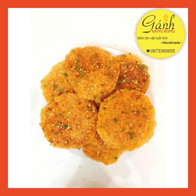 [Mã 77FMCGSALE1 giảm 10% đơn 250K] Cơm cháy mắm hành ớt (1 gói 3 miếng) | BigBuy360 - bigbuy360.vn