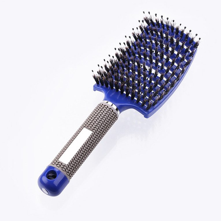 twivnignt Hair Scalp Massage Comb Hairbrush Bristle Nylon Women Wet Curly Detangle Brush