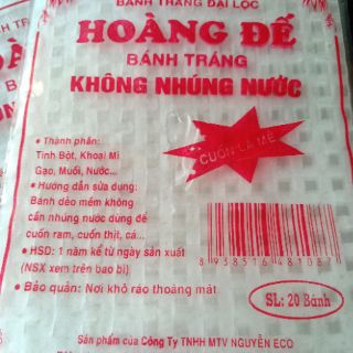 Combo 5 gói bánh đa nem Hoàng Đế (túi 20 lá)