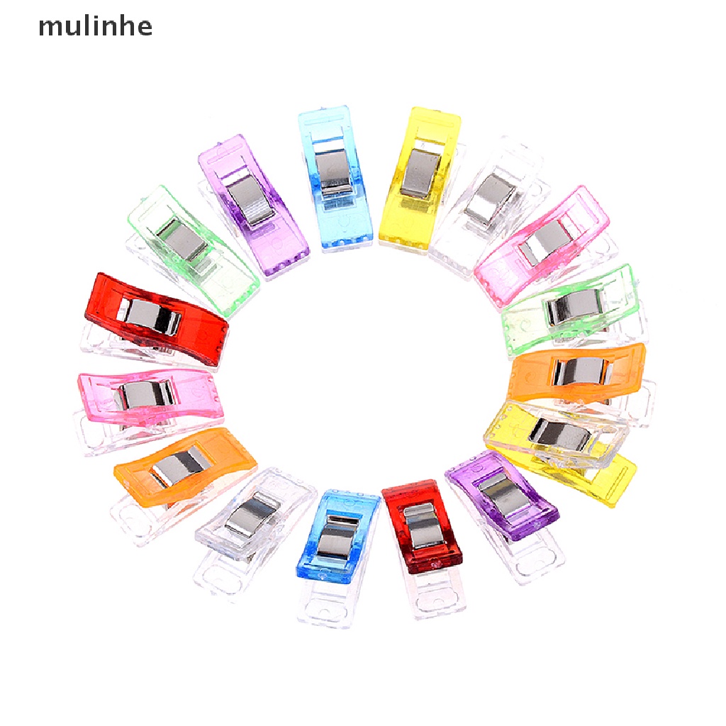 Mulinhe Set 10 Kẹp Nhựa Phơi Quần Áo / Chăn Mền Tiện Dụng vn