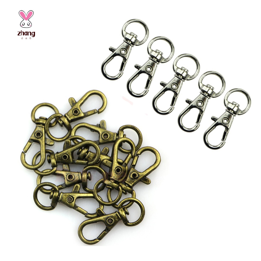 Bộ 10 Móc Kẹp Kim Loại