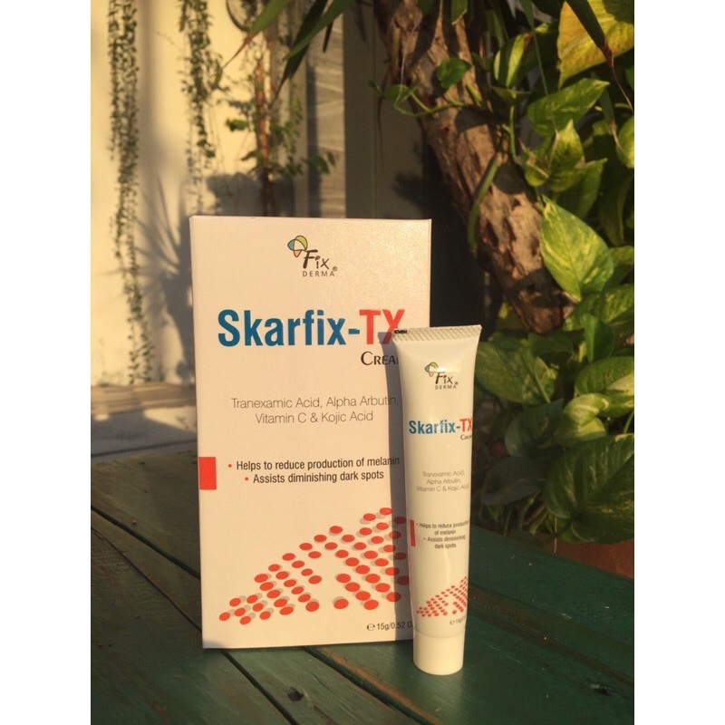 (Tranexamic Acid) Fixderma Skarfix - Tx kem giảm nám mờ thâm làm sáng da