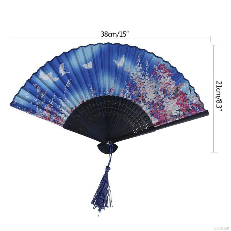 Quạt cầm tay handmade phong cách vintage