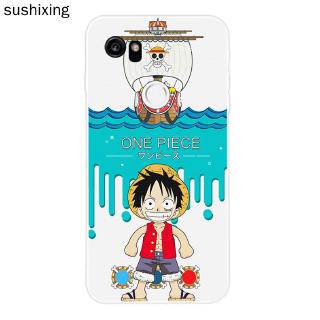 Ốp lưng silicone hình Luffy cho Google Pixel 2 3 XL 2XL 3XL