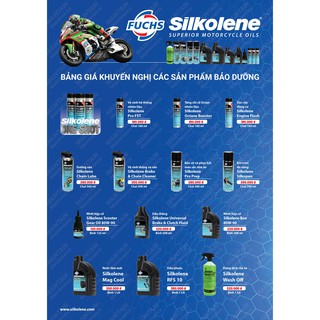 [Chính hãng] Xúc rửa động cơ Silkolene Engine Flush (Chai 100ml) - Nhập khẩu UK