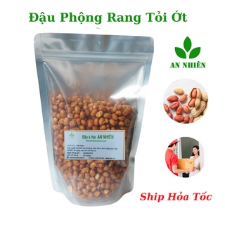 Đậu phộng rang tỏi ớt An Nhiên 500g đồ ăn vặt dinh dưỡng tốt cho sức khỏe