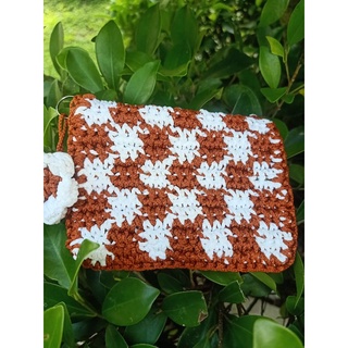 Ví cầm tay mini nhỏ xinh 2 ngăn- Wallet handmade crochet