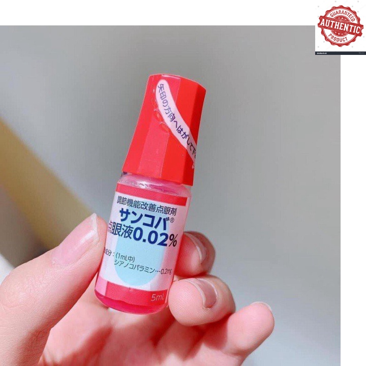 Nhỏ mắt cận thị Sancoba Nhật Bản 5ml - 1 chai chính hãng