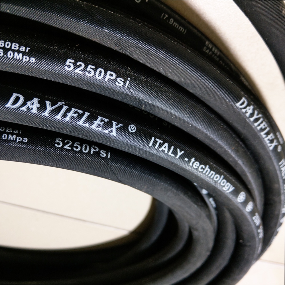 Dây máy rửa xe cao áp 2 lõi thép phi 8 5/16 Taiwan dây rửa xe máy ô tô dây trơn dài 5-10-15-20-25 mét Nhật Bản Mart