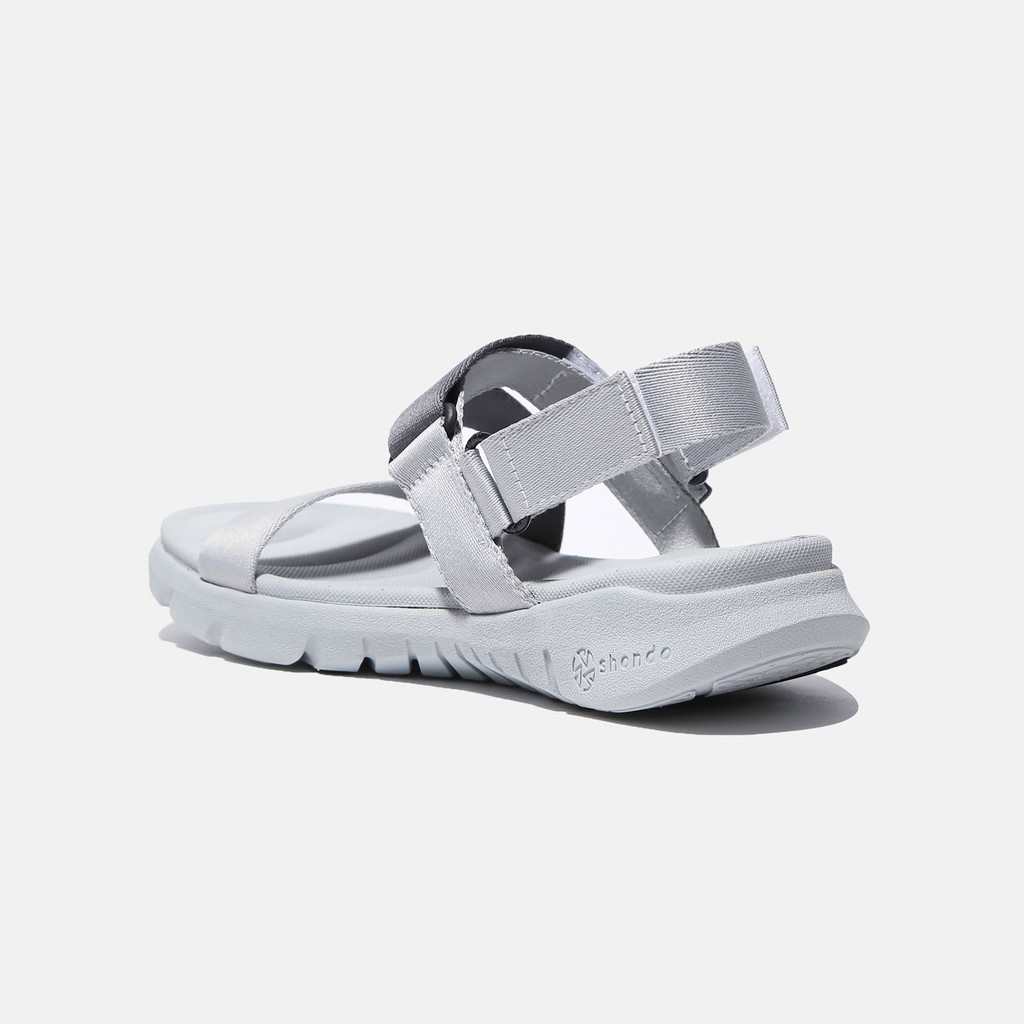 Giày sandal nam nữ SHONDO F6 Sport phối dây xám đi học, đi chơi [HÀNG CHÍNH HÃNG]