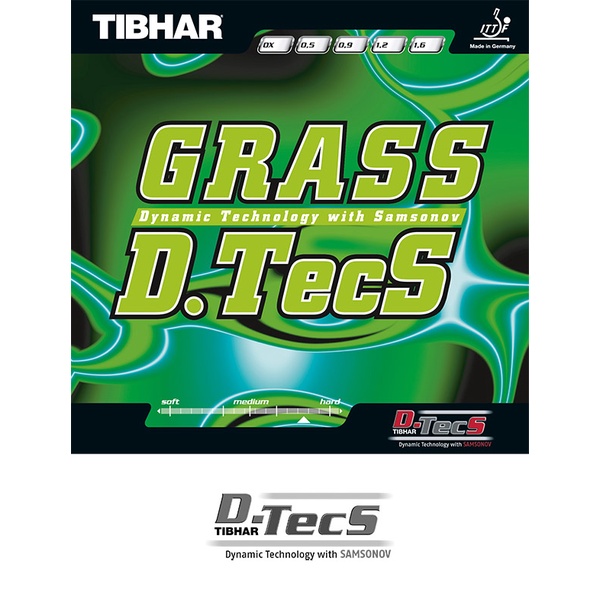 Mặt Vợt Bóng Bàn Gai Thủ Tibhar Grass D.Tecs Chính Hãng - Tinh Hoa Của Mặt Vợt Bóng Bàn Gai Dài
