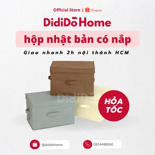 Combo 12 hộp đựng đồ có nắp 38cm