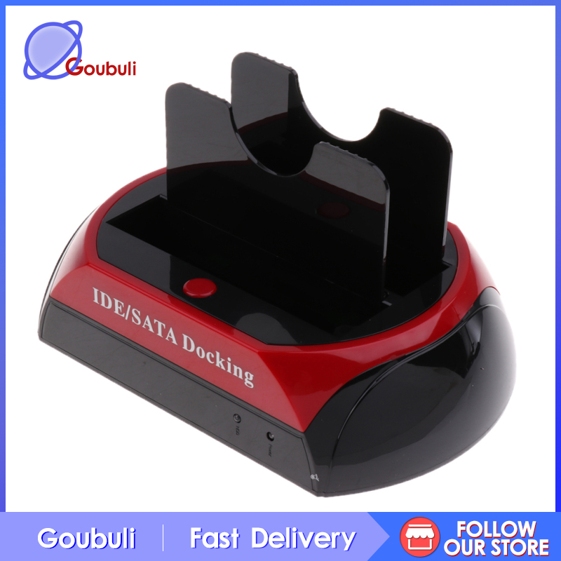 Đế Kết Nối Usb2.0 Sang 2.5 "/ 3.5" Dual Ide Sata Hdd Cho Laptop 480mb / S | BigBuy360 - bigbuy360.vn