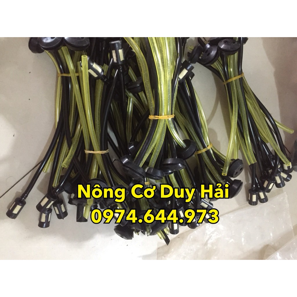 Bộ ống xăng 3 chi tiết dùng cho máy phát cỏ bình xăng dưới