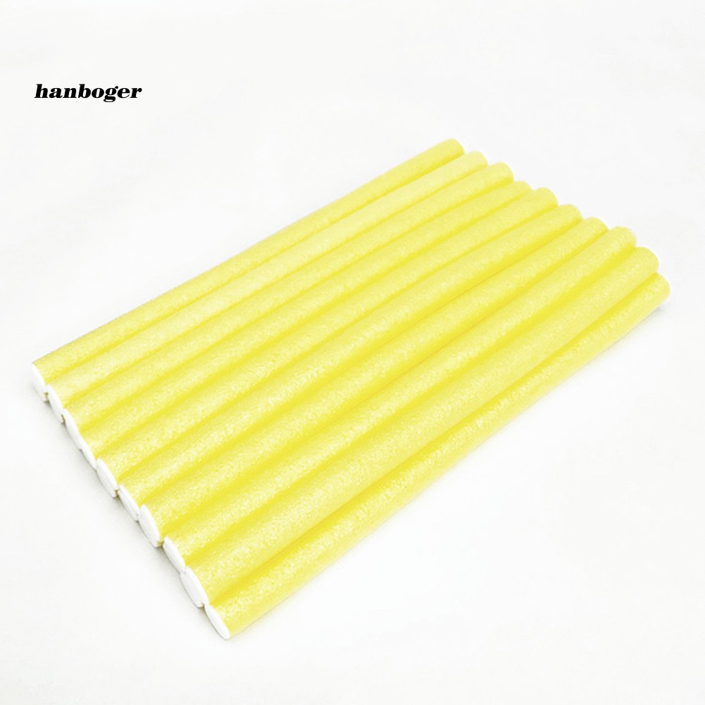 Set 10 Lô Uốn Tóc Xoăn Gợn Sóng Bằng Bọt Biển Tiện Lợi Dành Cho Phái Đẹp