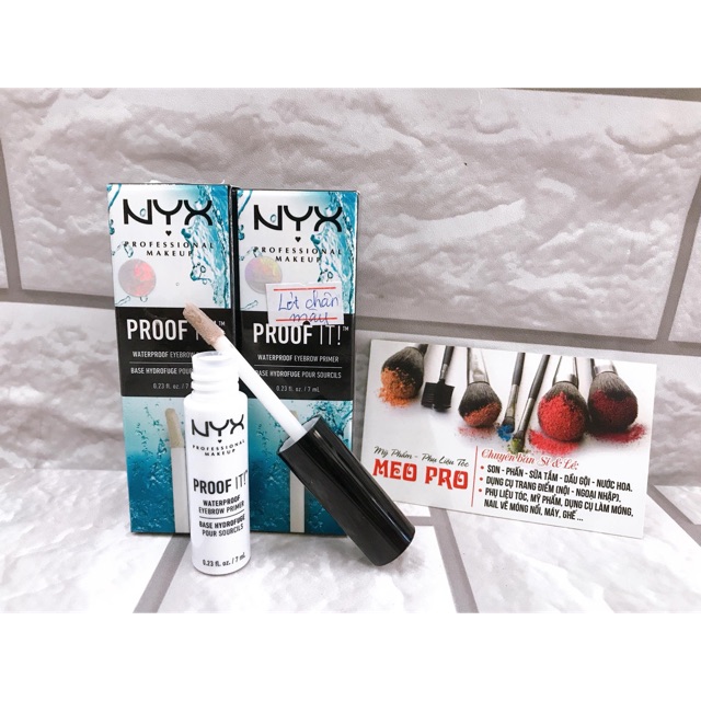 Kem lót bám màu chân mày , mắt NYX professional makeup proof it waterproof eyebrow Primer PIEB01 ( auth) | WebRaoVat - webraovat.net.vn