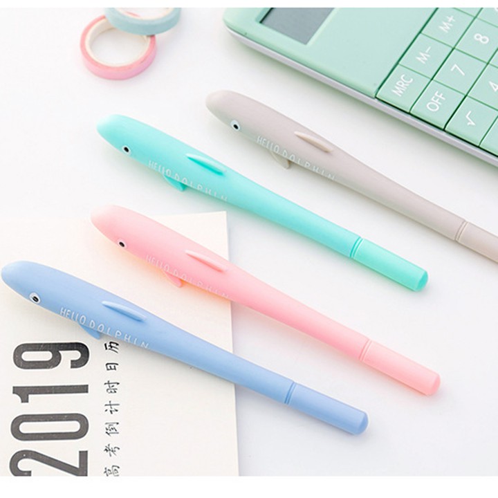 Bút gel nước cá heo Hello Dolphin CAO CẤP