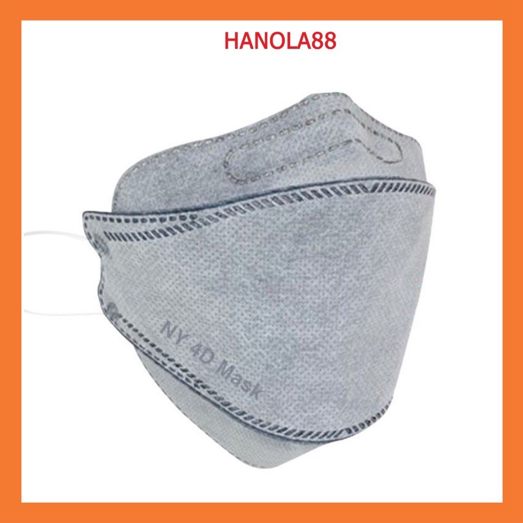 Khẩu Trang KF94 4D thùng 300 cái 4 Lớp Hàn Quốc Kháng khuẩn, kháng bụi mịn 95%, nguyên thùng