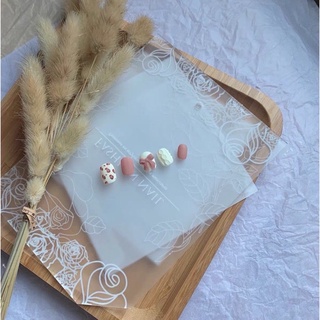 Nailbox thiết kế vân nổi đính nơ
