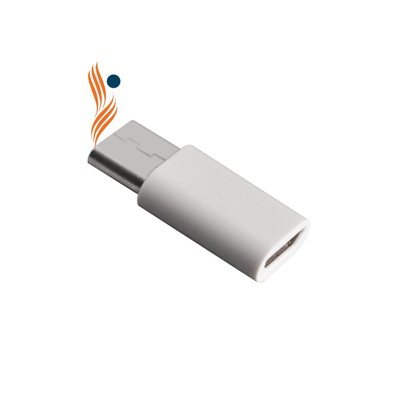 Bộ chuyển đổi Micro USB sang Type-C chất liệu nhựa ABS