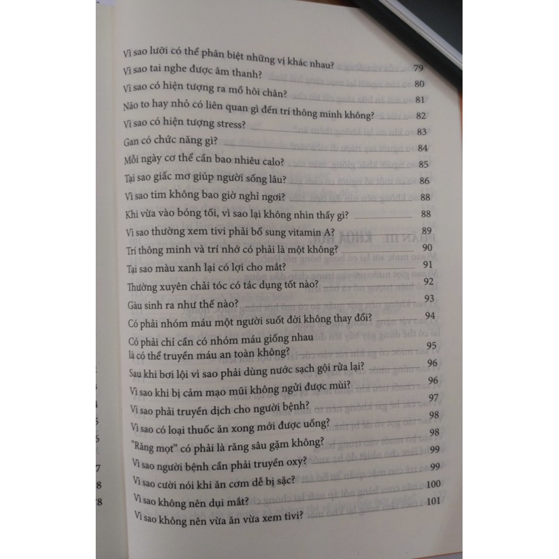 Sách - 10 Vạn Câu Hỏi Vì Sao Trẻ Hay Hỏi Nhất - Phần Thực Vật; Cơ Thể Người; Khoa Học