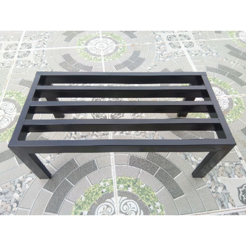 Chân bể cá mini  Dài 80cm. Rộng 40. Cao 25cm.Tải >600kg 4 chân. hộp thép 2x4cm. 3 nan phụ giữa