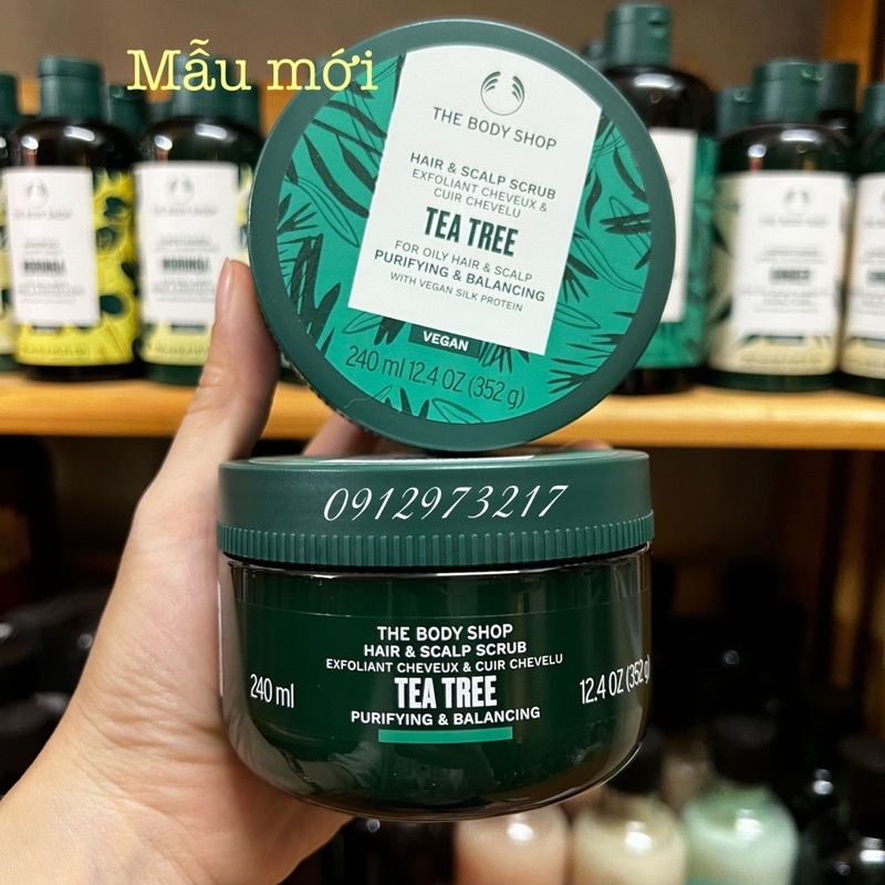 Dầu Gội Tẩy Tế Bào Chết Cho Da Đầu Fuji Green Tea™ Refreshingly Purifying Scrub Shampoo 240ml