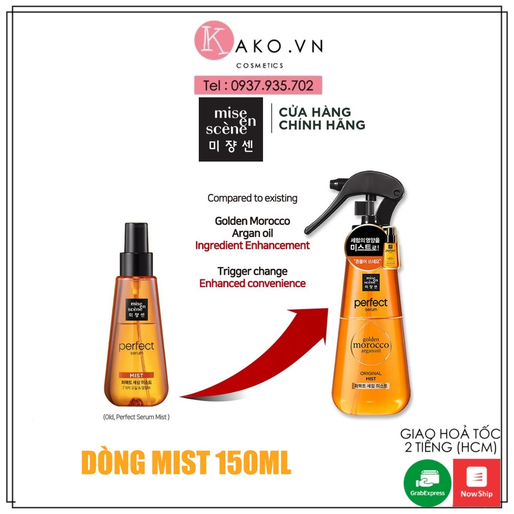 Tinh chất dưỡng tóc Mise En Scene Perfect Repair Hair 80ml