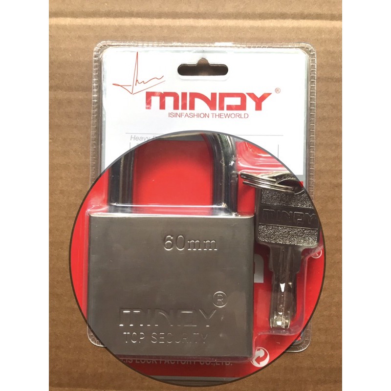 Khoá bấm chìa muỗng MINDY 60mm