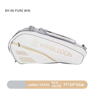 12.12 Túi đựng vợt tennis, túi vợt thể thao Babolat Pure Wimbledon 9 Pack Tennsi Pag chính hãng