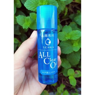 [SALE XẢ HÀNG][SENKA] Dầu tẩy trang sạch sâu Senka All Clear Oil 35ml (cho da khô)