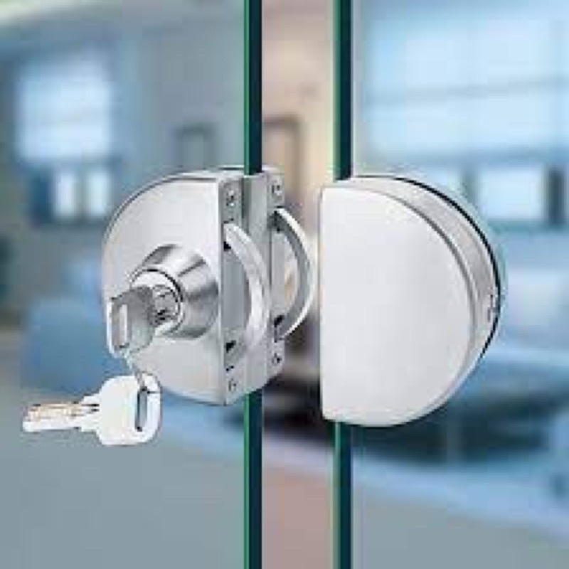 Khóa Bán Nguyệt-KHóa Cửa Kính Cường lực