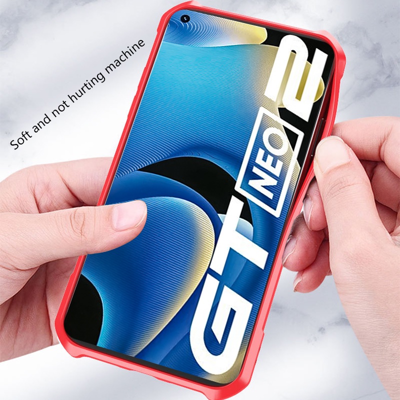 Ốp Realme GT Neo 3/GT Neo 2/GT 2/Q5 Pro/Neo 2T/GT Neo Flash/GT Neo/GT 5G/Q3 Pro Mặt Lưng Trog Suốt Giống Xundd Chống Sốc